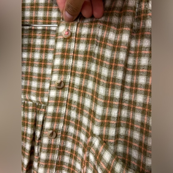 Pilcro Oversize Plaid Button Down Shirt - Picture 5 of 5